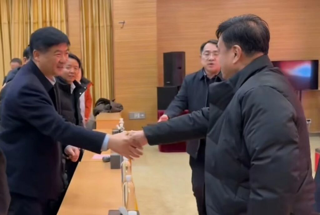 图片[1]-山东中医药大学社会合作处一行莅临力明学院考察交流，开展党建活动